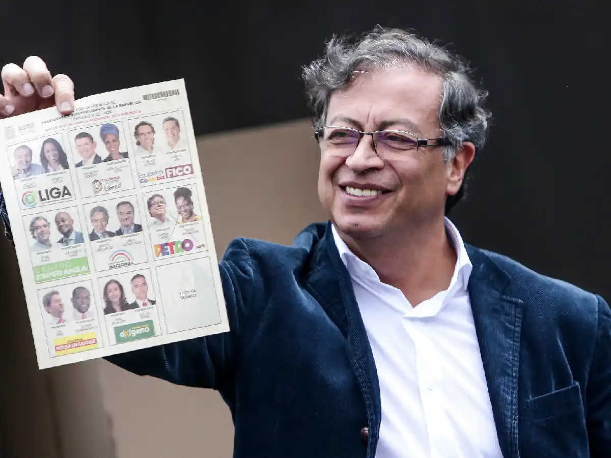 Gustavo Petro se mostró confiado de cara al balotaje tras ganar las elecciones en Colombia