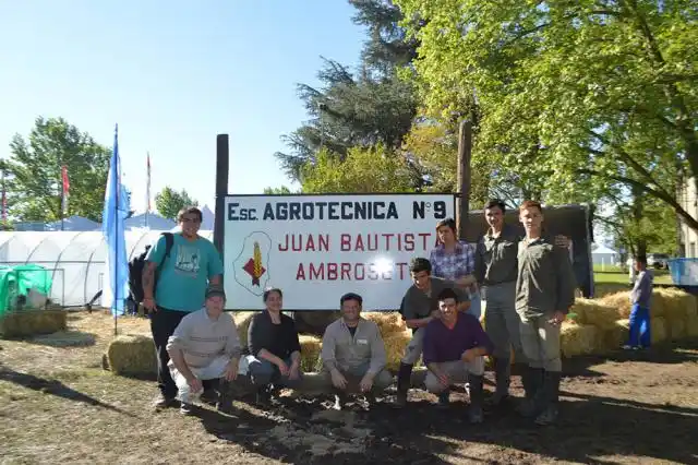 La Esc. Agrotécnica presente en la Expo Rural 2017