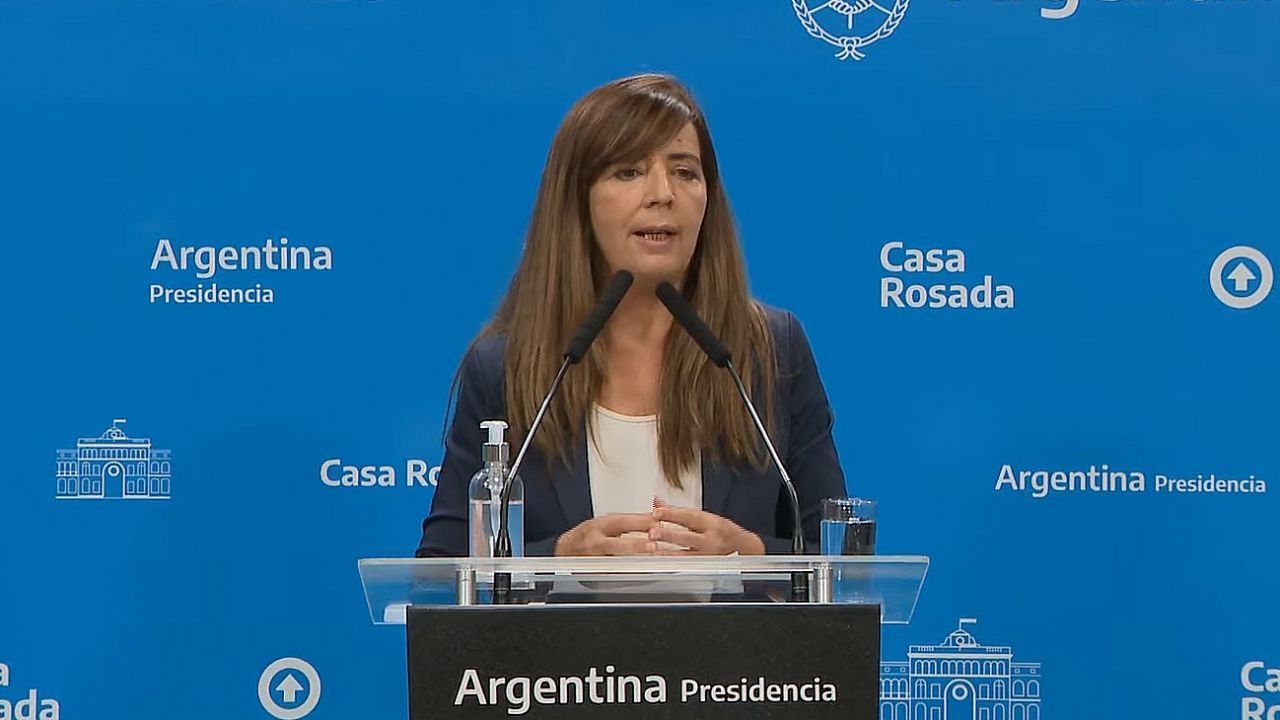 «El Gobierno puede garantizar que no va a faltar gas en invierno»,  aseguró la portavoz presidencial