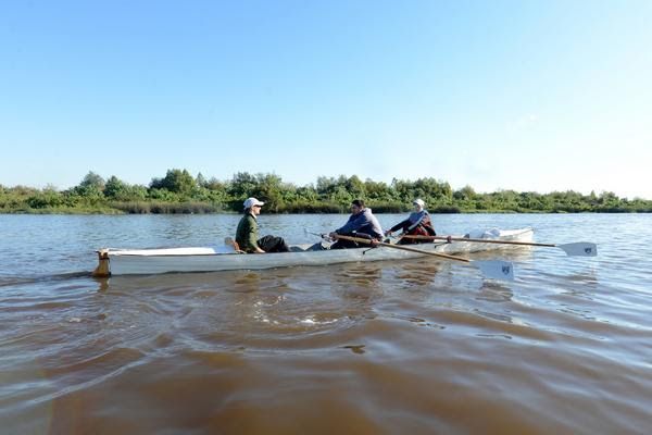 Vecinos de Tigre disfrutaron de la jornada "Remo y Canotaje Inclusivo y Paralímpico"