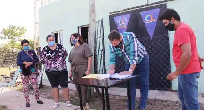 Familias del Departamento Concordia recibieron el  Programa Mil Evita