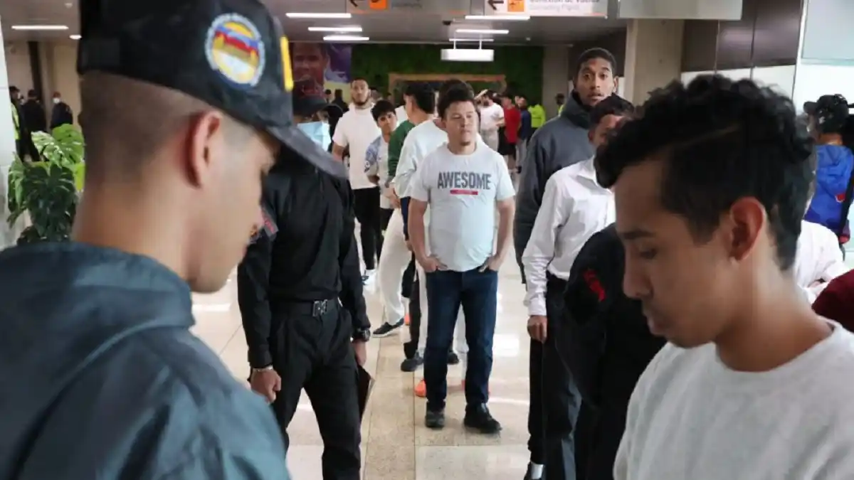 Llegaron a Venezuela otros 168  migrantes procedentes de EE. UU.