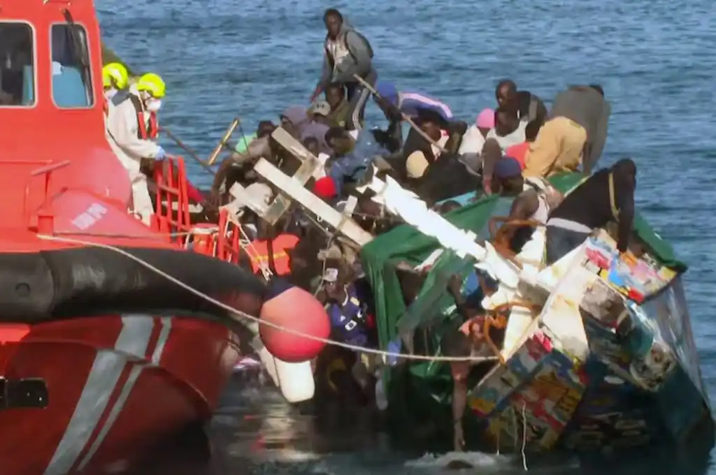 Migrantes muertos en las Islas Canarias