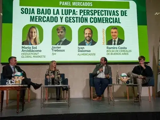 Especialistas analizaron la situación del mercado de la soja.
