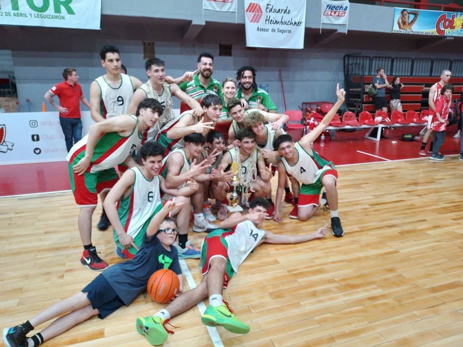 Concordia campeón U17 del Entrerriano de Básquetbol