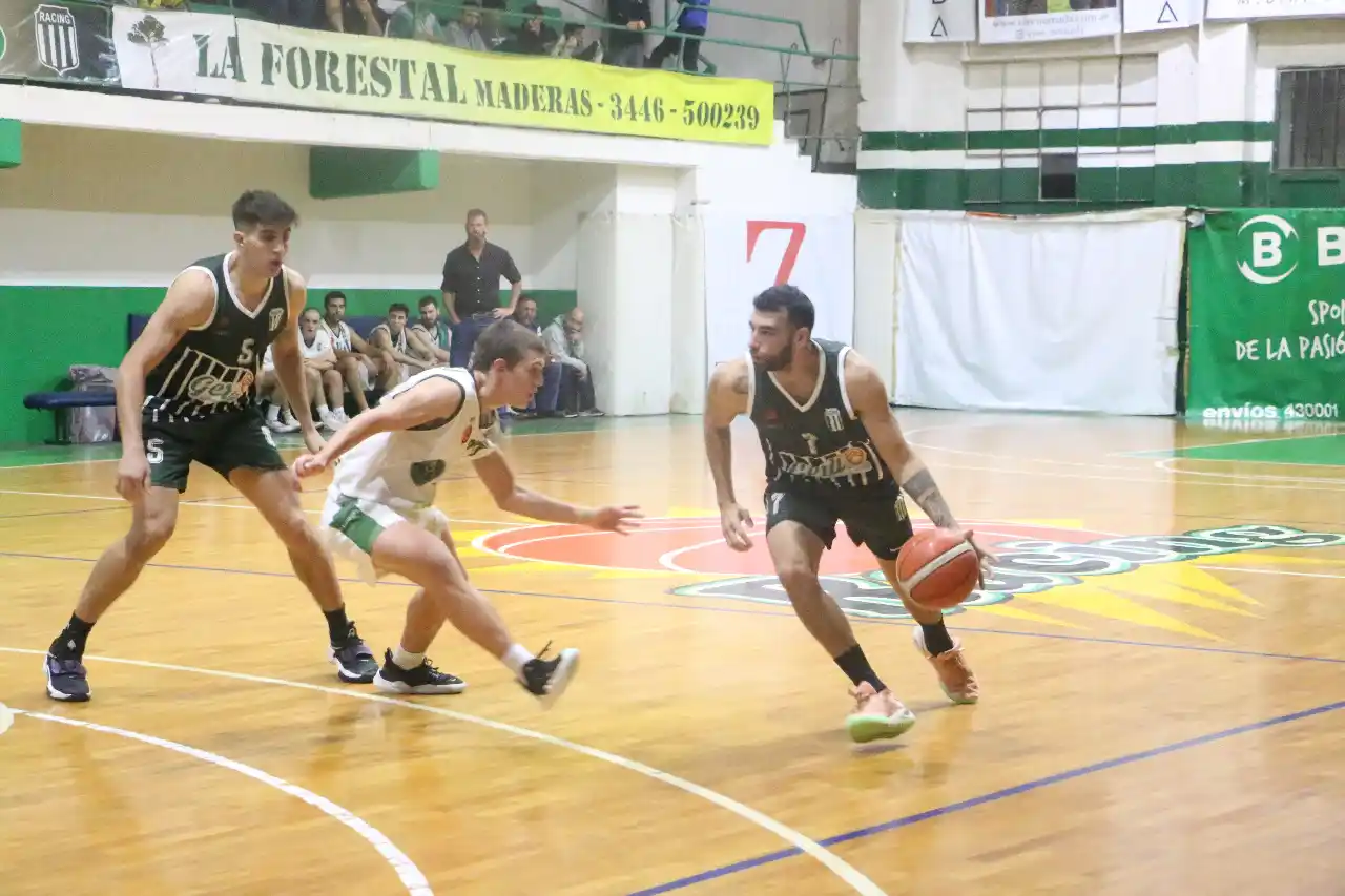 Racing no pasó sobresaltos, venció a BH y sigue acercándose a los playoffs