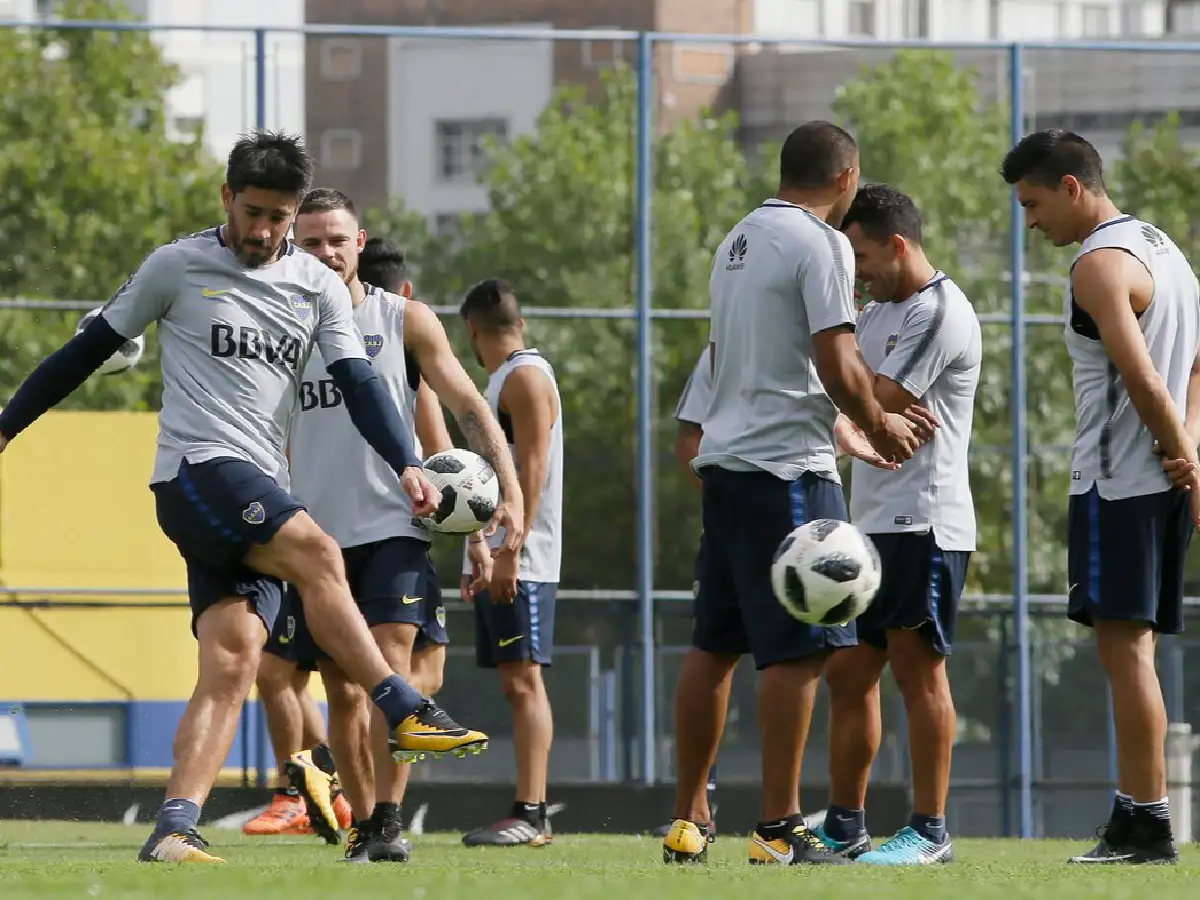 Pérez se entrenó otra vez diferenciado 