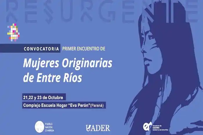 Convocatoria de cara al Primer Encuentro de Mujeres Originarias de Entre Ríos