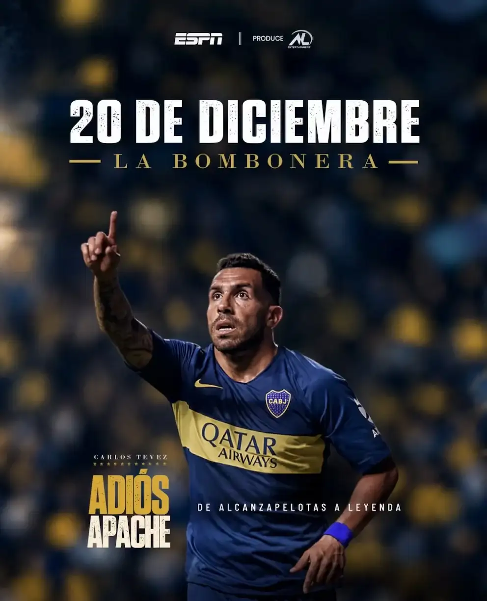 despedida tevez