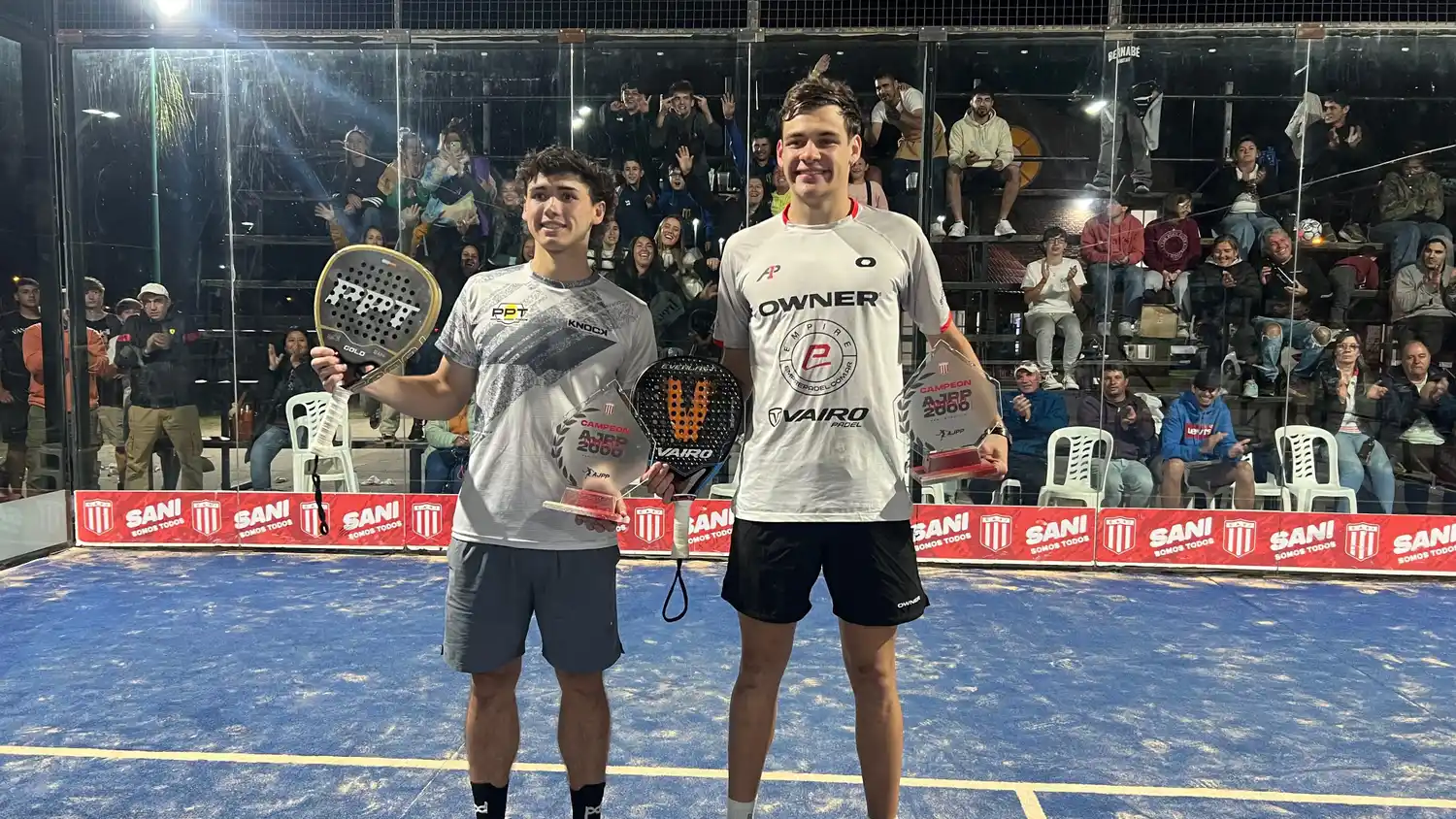 Leito y Joaco, los vencedores del finde