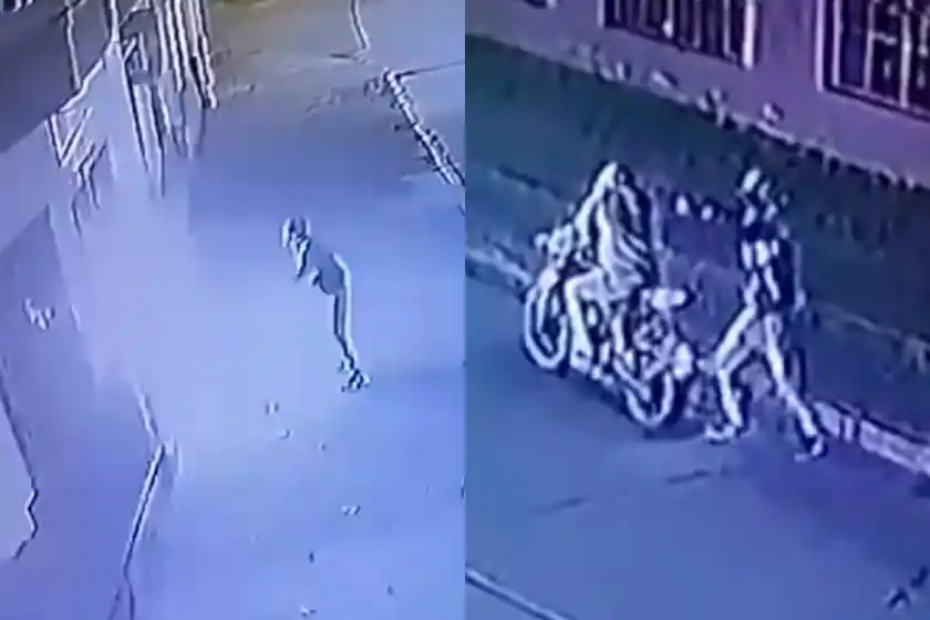 Video: cámaras de vigilancia captaron la secuencia del ataque al Sindicato de la Carne