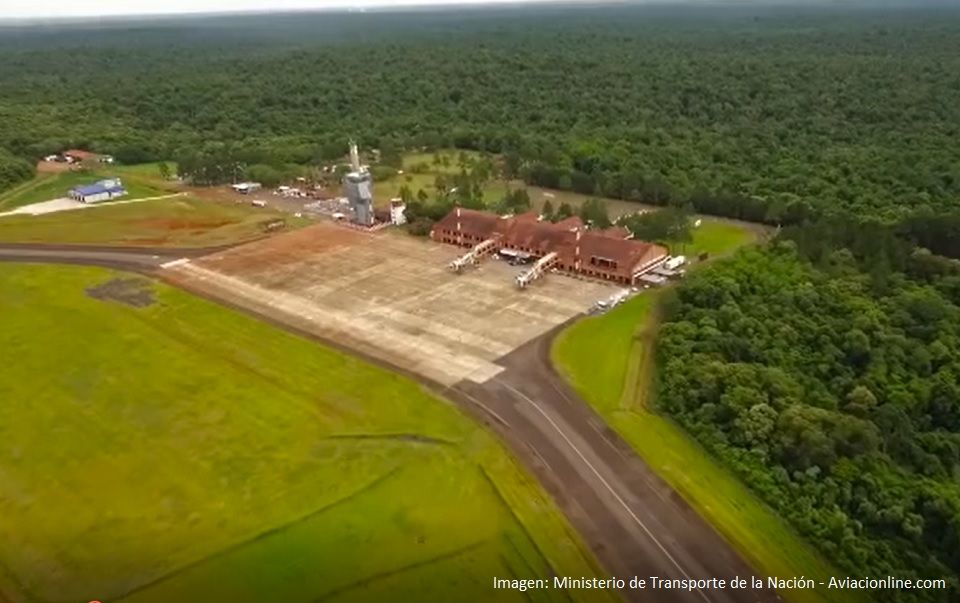 Así avanza la obra de la nueva torre de control del aeropuerto de Pto. Iguazú