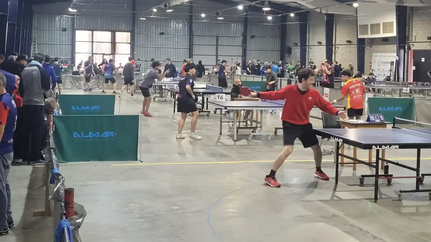 Tenis de mesa. Presencia local en el certamen provincial desarrollado en Olavarría