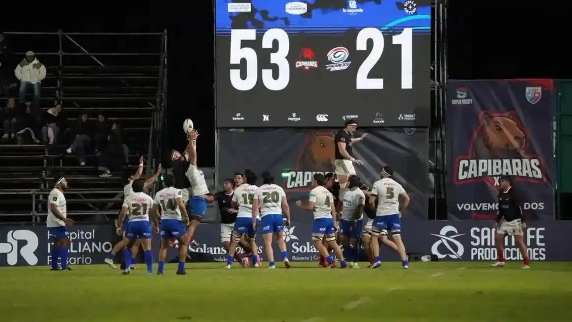 Capibaras XV vs Yacaré. Super Rugby Américas.