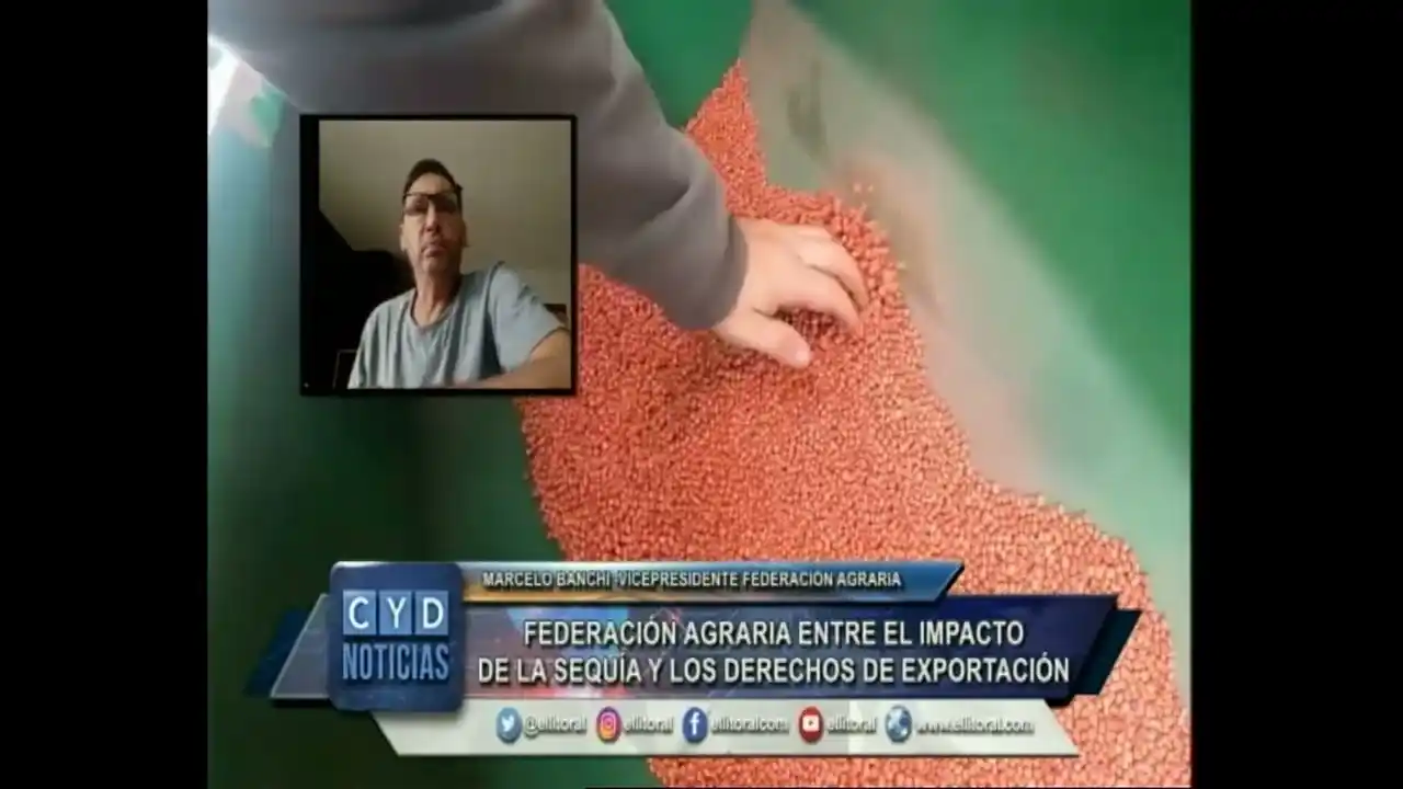 Entre el impacto de la sequía y los derechos de exportación