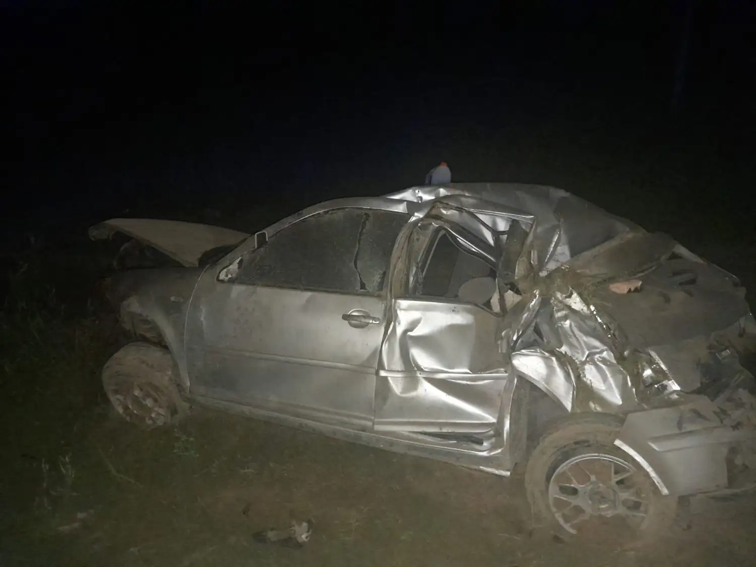 Encuentran sustancias ilegales en el auto del crespense siniestrado en ruta provincial 11