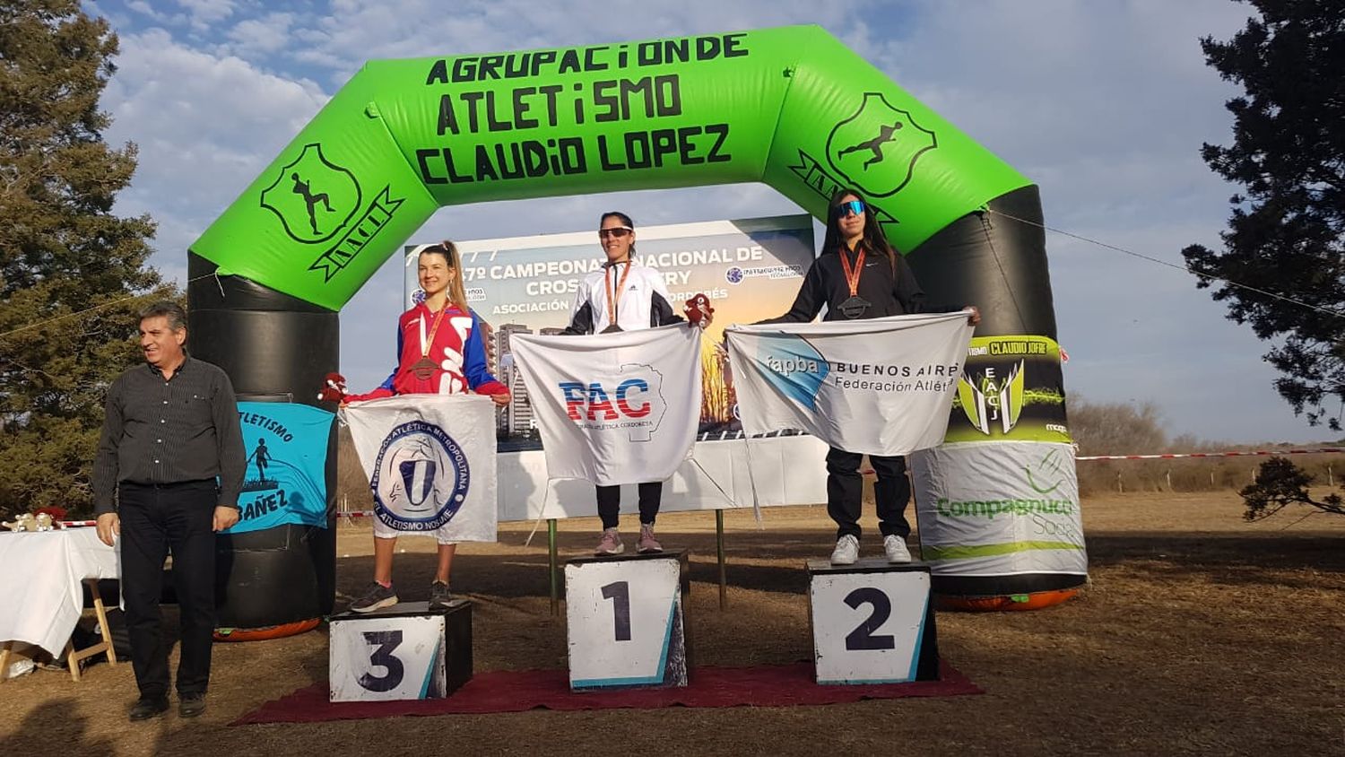 Medalla de plata para Levaggi en el Nacional de Cross Country