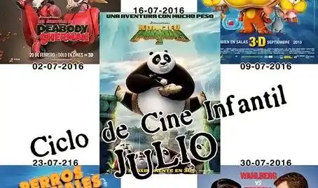 Cine Infantil en la Biblioteca Popular
