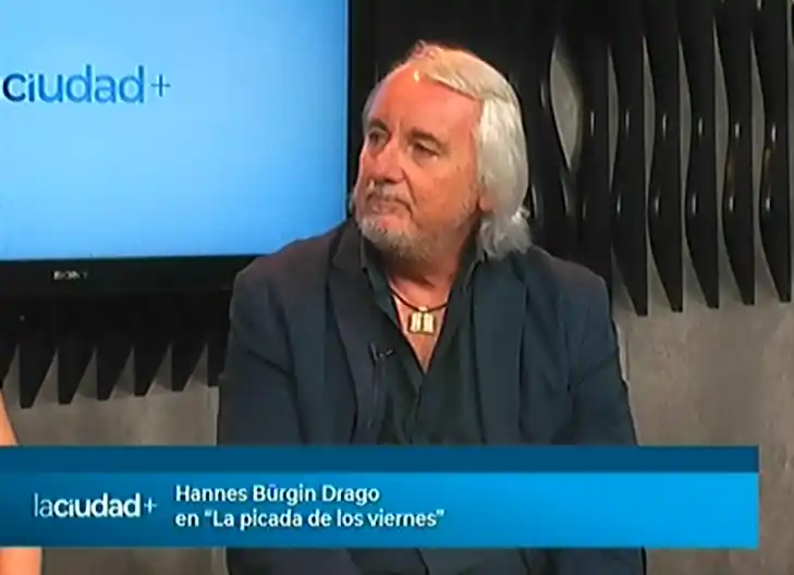 Hannes Bürgin Drago en "La picada de los viernes" | La Ciudad
