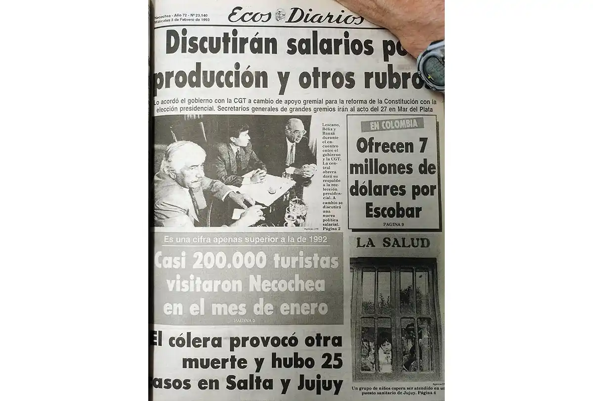 Miércoles 3 de enero de 1993