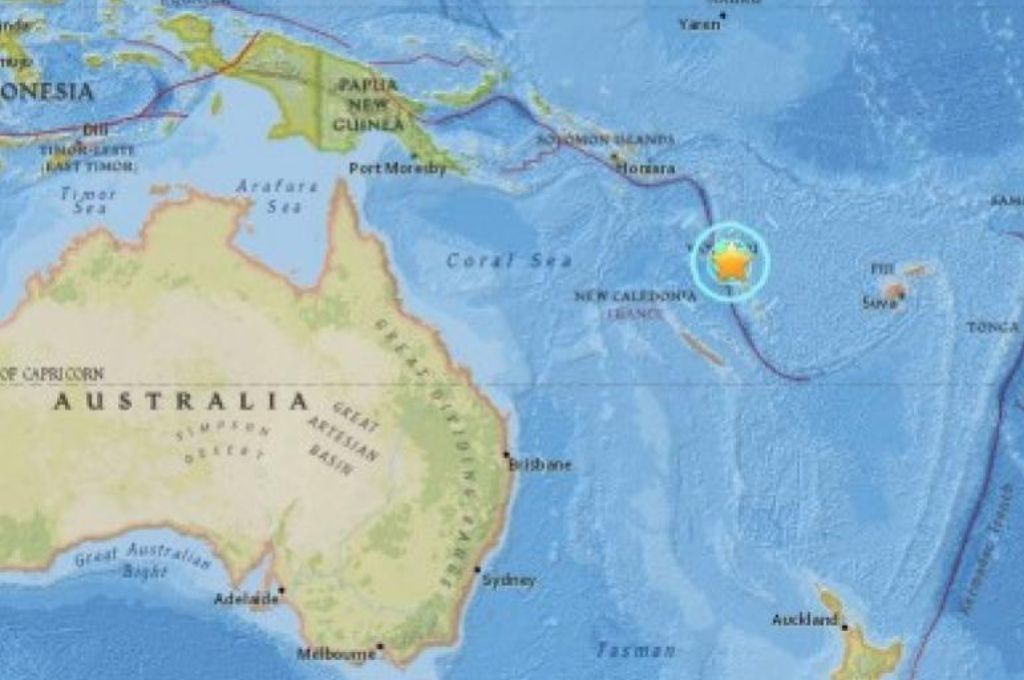 Alerta de tsunami por un terremoto de magnitud 7 en el Pacífico