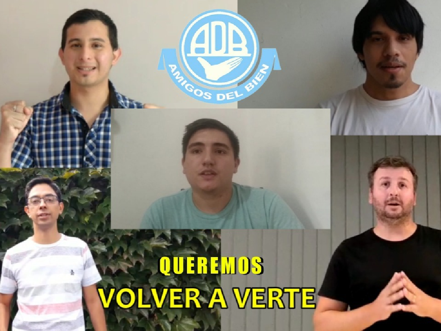 Amigos del Bien concientiza en un video y ayuda en medio de la cuarentena