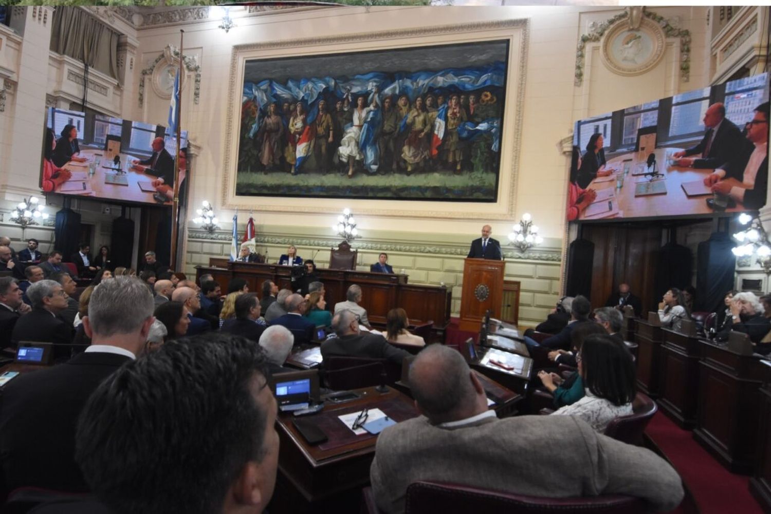 El gobernador Omar Perotti abrió el 141° período de sesiones ordinarias de la Legislatura