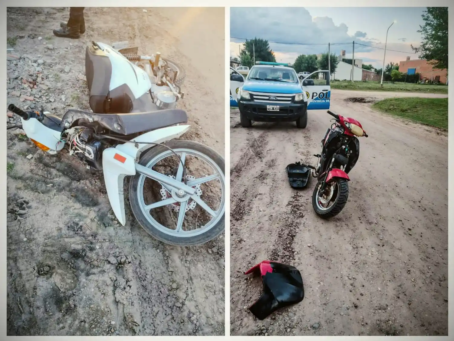 Investigan dos robos de motocicletas ocurridos durante la madrugada en Villaguay