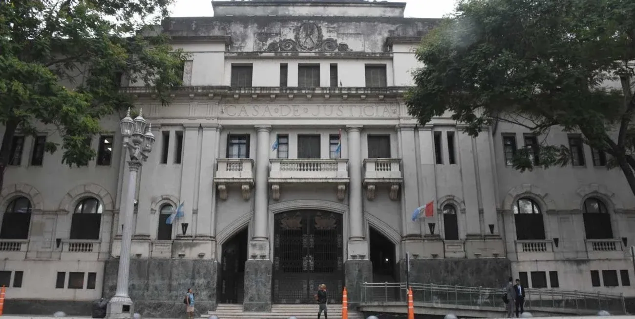 Tribunales de Santa Fe. Foto: Luis Cetraro