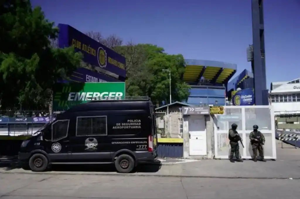 El operativo se llevó a cabo a media mañana de este jueves