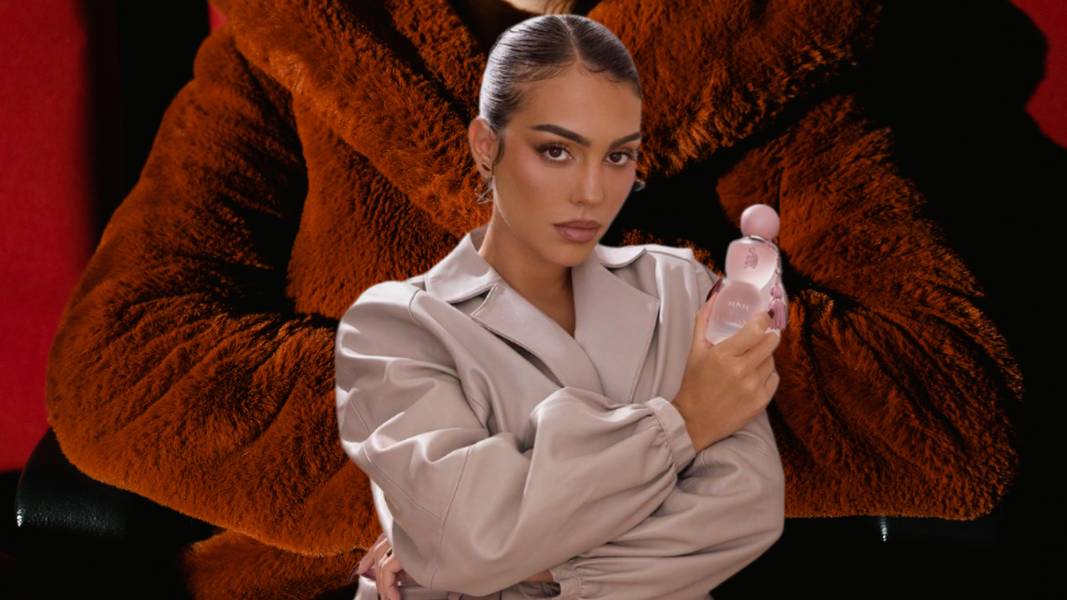 Georgina Rodriguez usó un abrigo de piel sintética para el cumpleaños de su esposo
