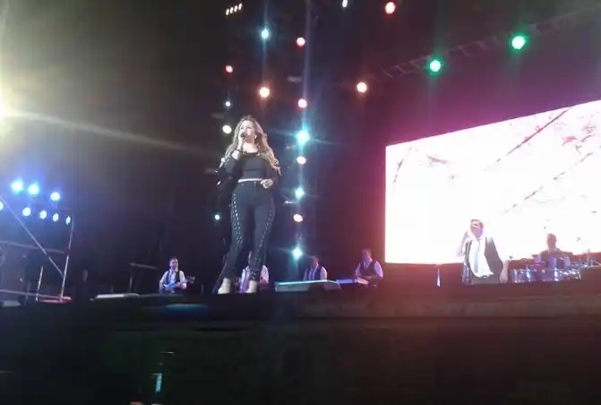 Más de 80 mil personas disfrutaron del show de Karina en Mar del Plata