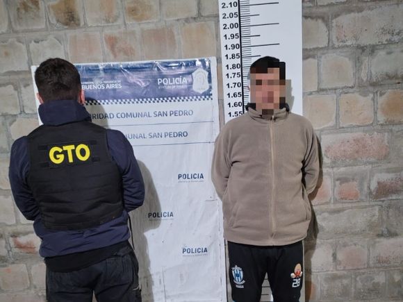 Detuvieron en San Pedro a un hombre de Laferrere acusado de un abuso sexual, que estaba prófugo de la Justicia
