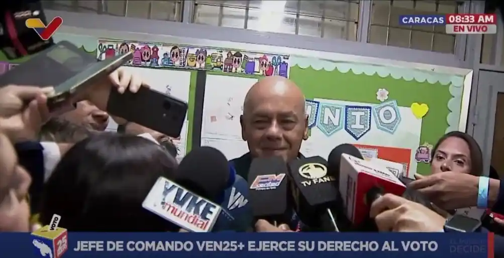 Jorge Rodríguez: «Estas elecciones son históricas»