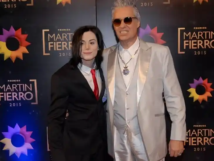 Felipe y su padre, Roberto Pettinato.