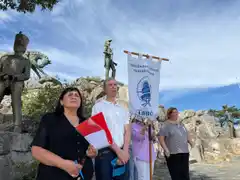 Emotivo acto de la Asociación Sanmartiniana en memoria del 247mo aniversario del natalicio del Libertador