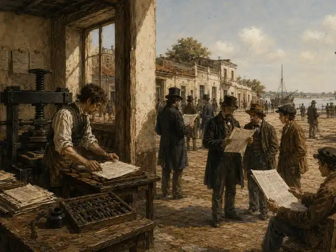 La ciudad que aprendió a contarse a sí misma: el nacimiento de la prensa en Gualeguaychú