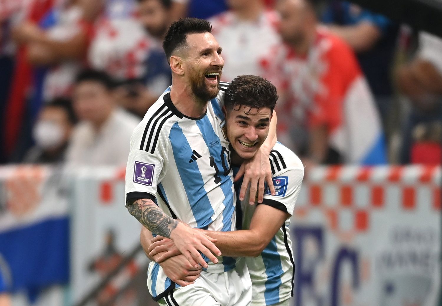 Argentina fue superior, barrió 3 a 0 a Croacia y se metió en la final del Mundial