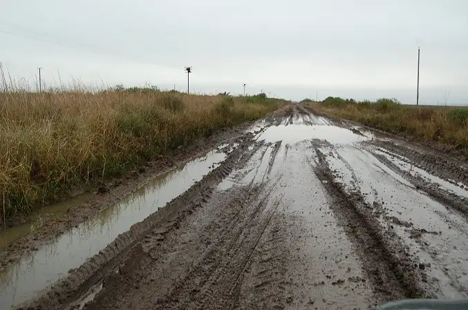 Comenzaron los trabajos previos a la pavimentación en la Ruta 51