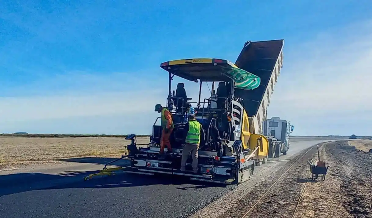 Continúan los trabajos de rehabilitación de la ruta provincial 6
