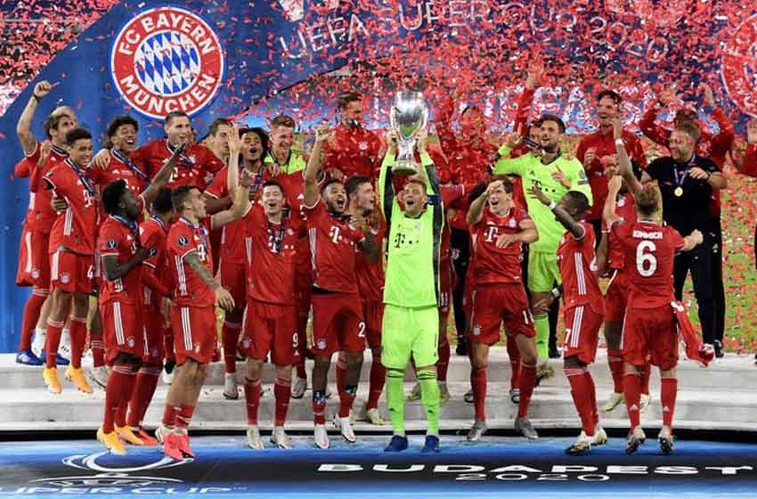 Bayern Munich venció a Sevilla y gritó campeón en Hungría