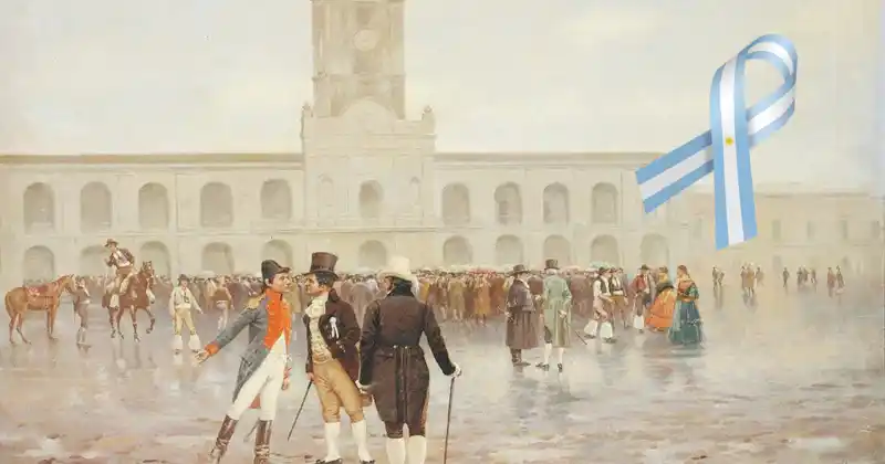 En el 1810. La Semana de Mayo