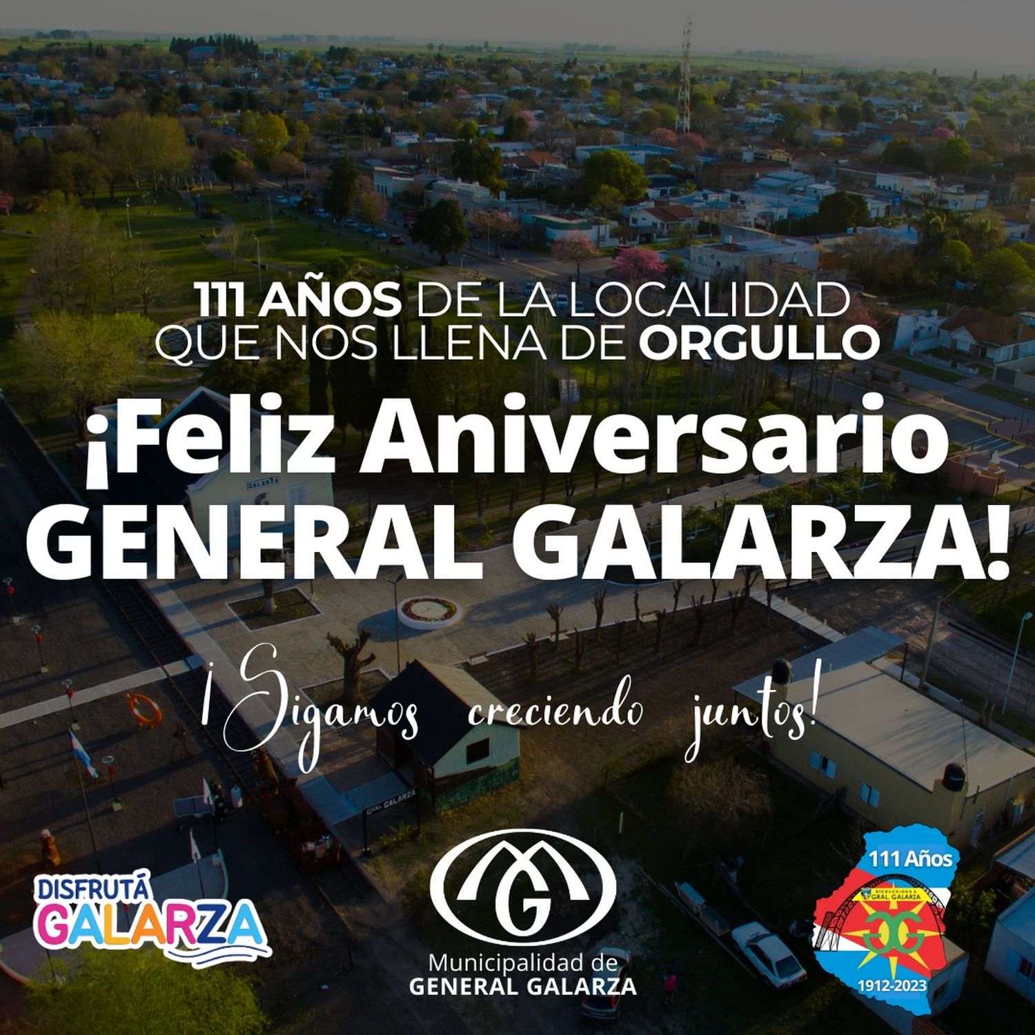 Arriba a sus 111 años de vida General Galarza