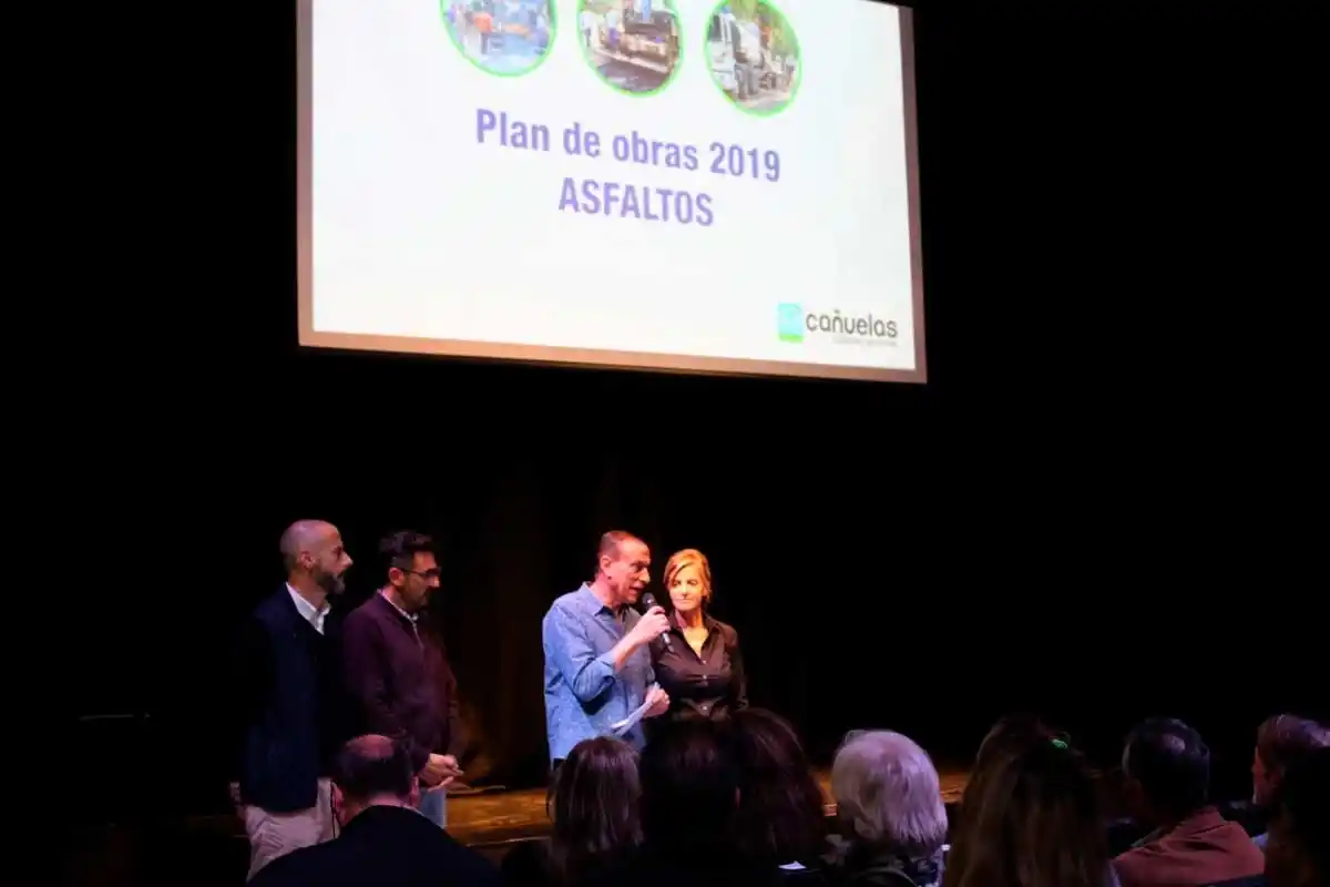 Arrieta anunció plan de asfalto para Cañuelas con inversión de $69 millones