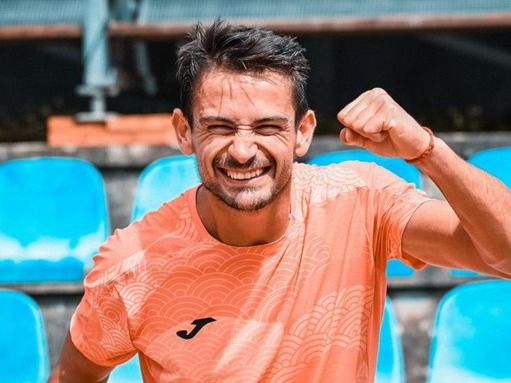 Mariano Navone pisó fuerte en su debut en el Master 1000 de Miami. Foto:ESPN