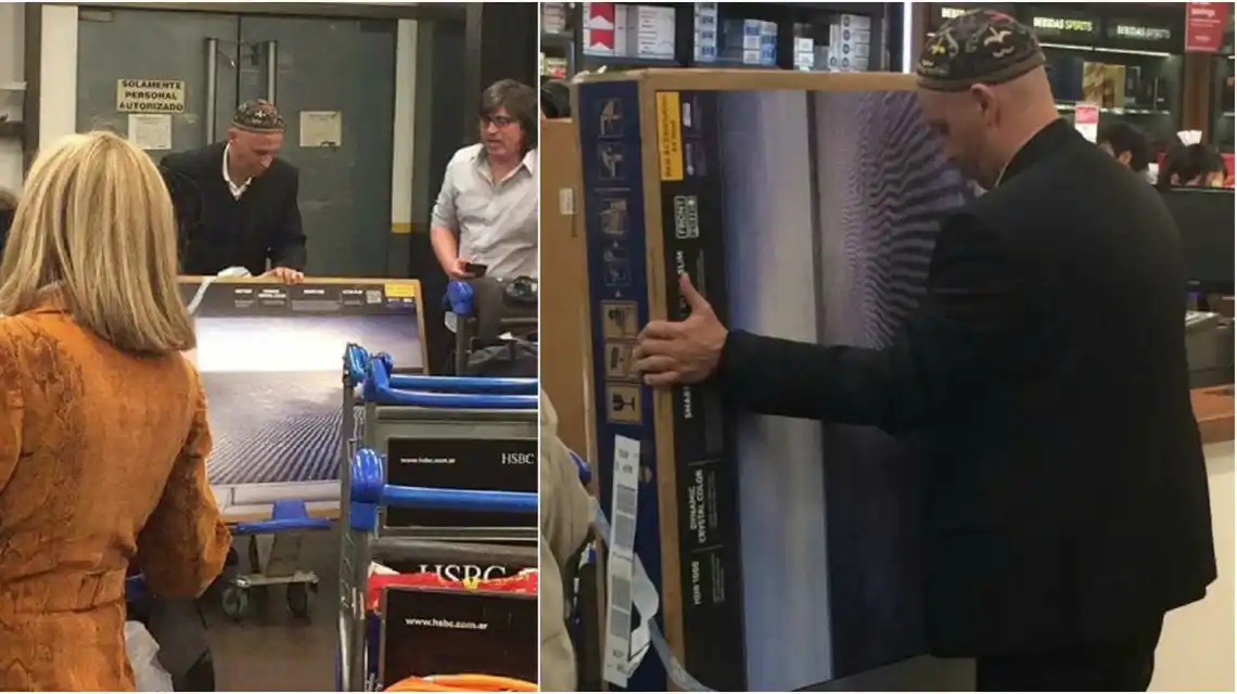 Bergman compró en Chile dos televisores de 55 pulgadas y ahora lo critican por tacaño