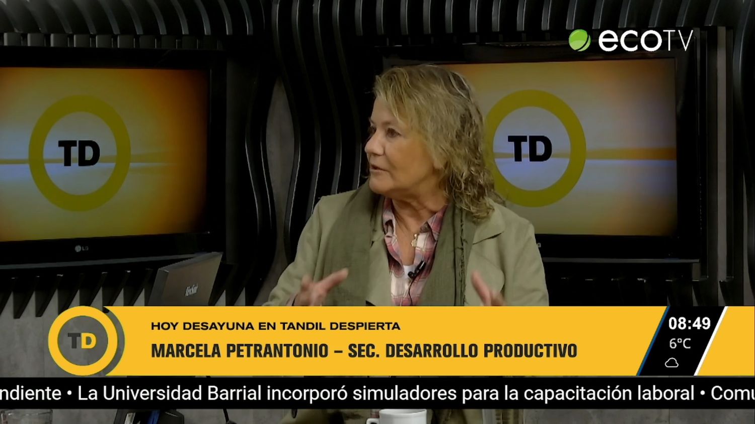 Marcela Petrantonio, secretaria de Desarrollo Productivo y Relaciones Internacionales
