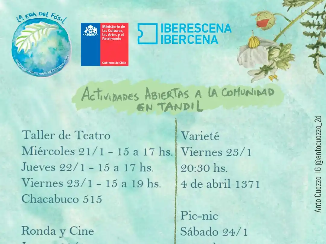 Invitan a participar de actividades culturales abiertas a la comunidad