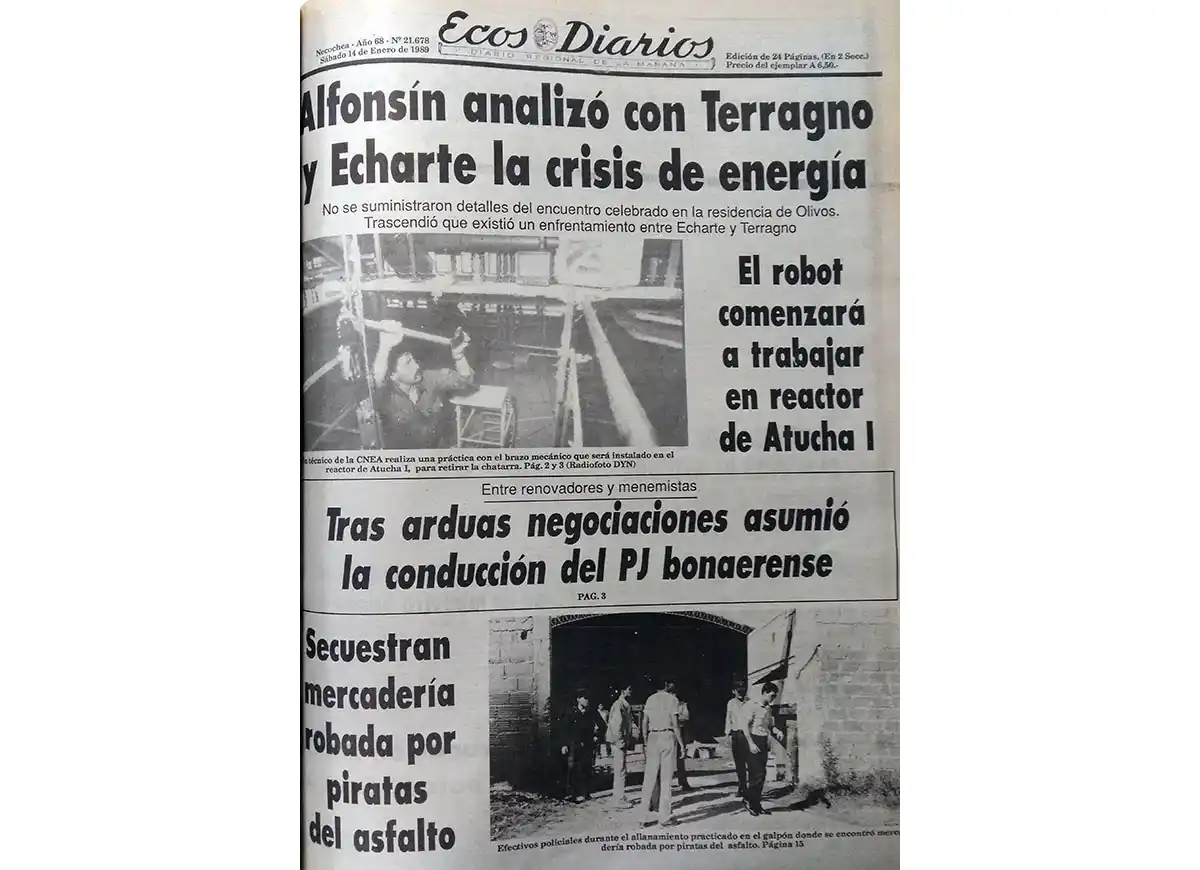 Sábado 14 de enero de 1989