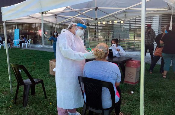 Realizarán este miércoles una jornada de detección Covid en Belisario Roldán
